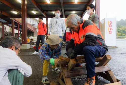 「ちゅーピーの森」森林保全体験イベント開催の活動写真