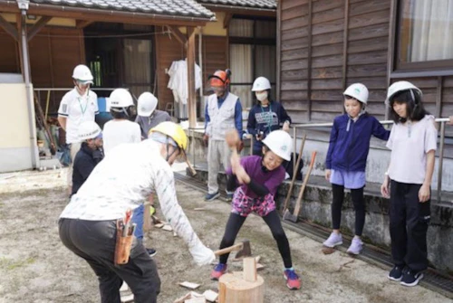 庄原市森林体験プログラム事業実施業務実施報告の活動写真