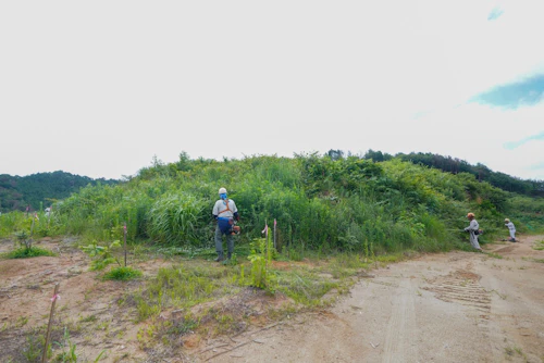 作業前