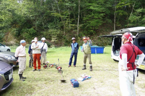 番外編現場セミナー：北広島町森づくり交付金事業（里山林整備事業）の活動写真