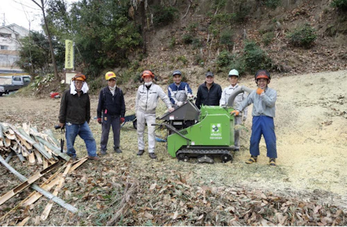 中小田古墳群を守り活かす山林整備事業(PARTⅣ)の活動写真
