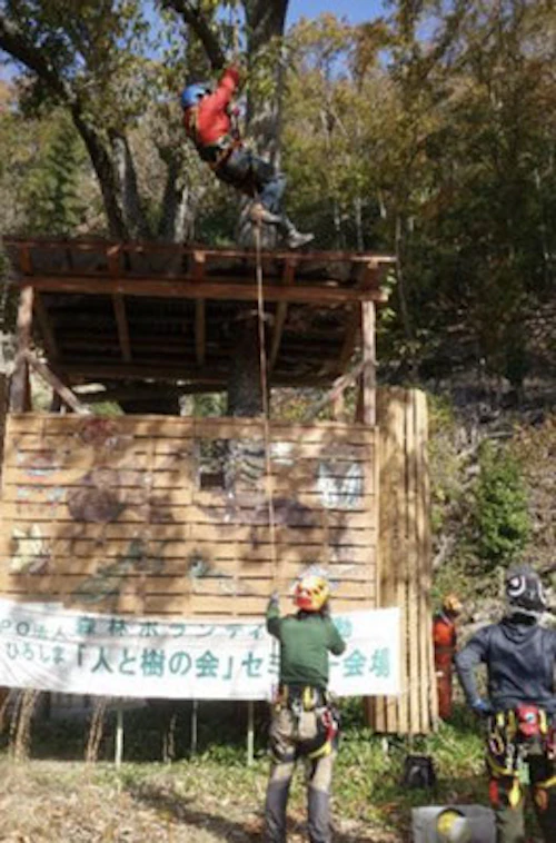 安全伐採技術者育成事業 第3回 研修報告の活動写真