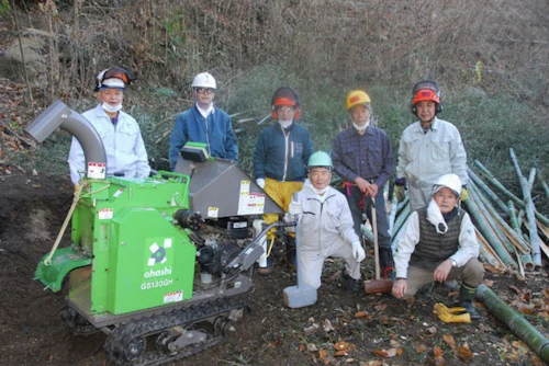 番外編現場セミナー　中小田古墳群の山林整備（竹林等伐採業務）の活動写真
