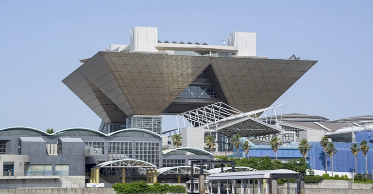 展示会の会場としてよく利用される東京ビッグサイト