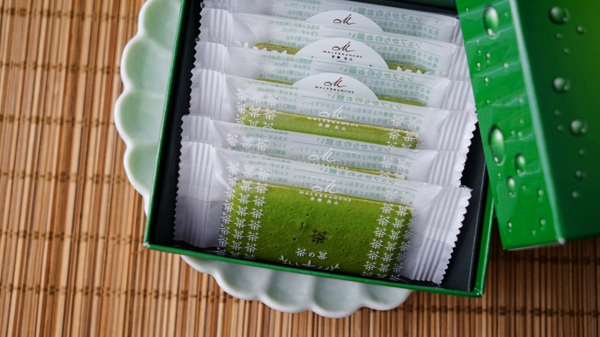 創業40周年。”お濃茶ラングドシャ 茶の菓”で有名な京都を代表する