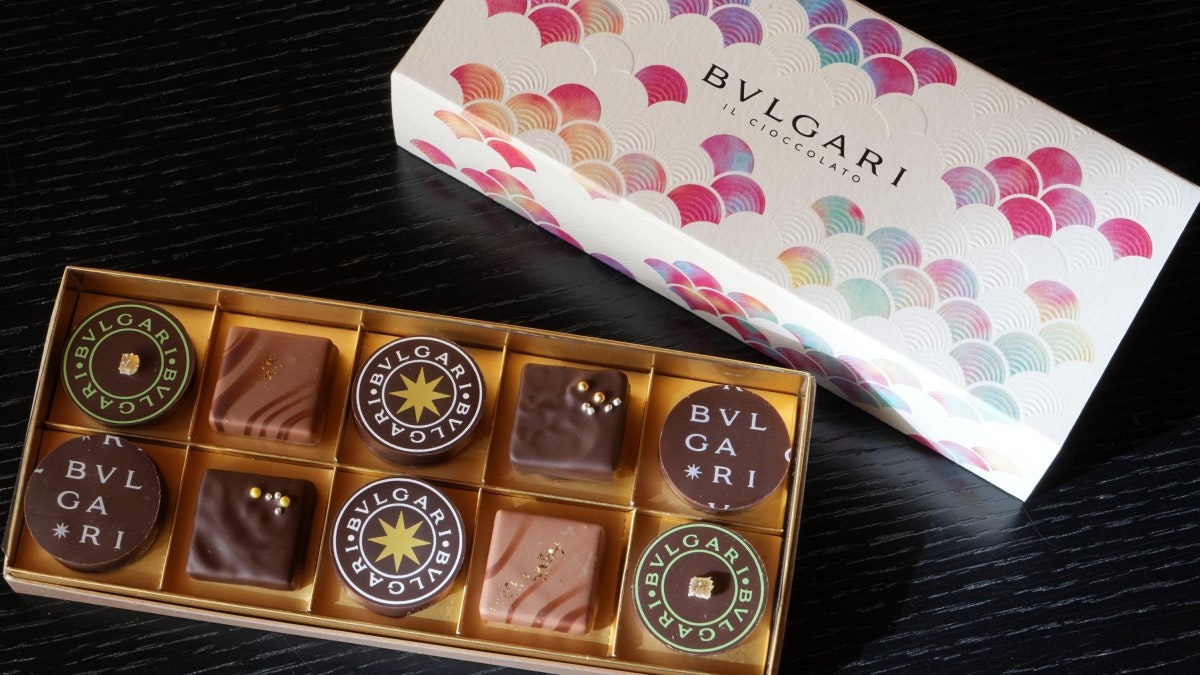 ブルガリ BVLGARI チョコレート 5個 新品 バレンタイン - ダイエットお菓子