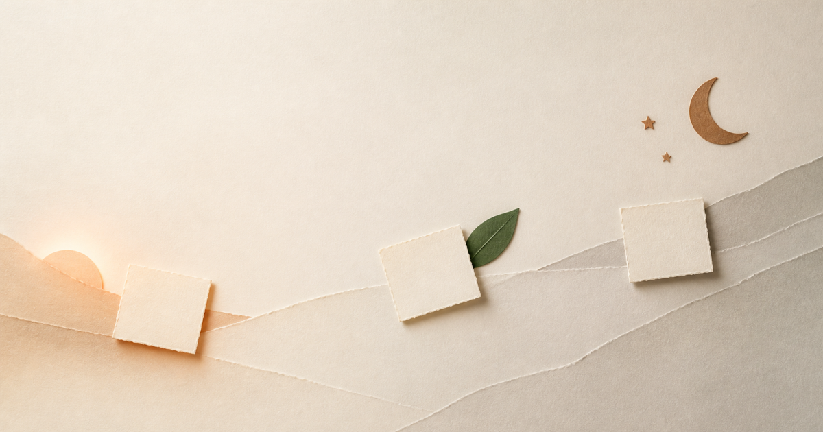 Why Small Paper Rituals Are Easier to Return To