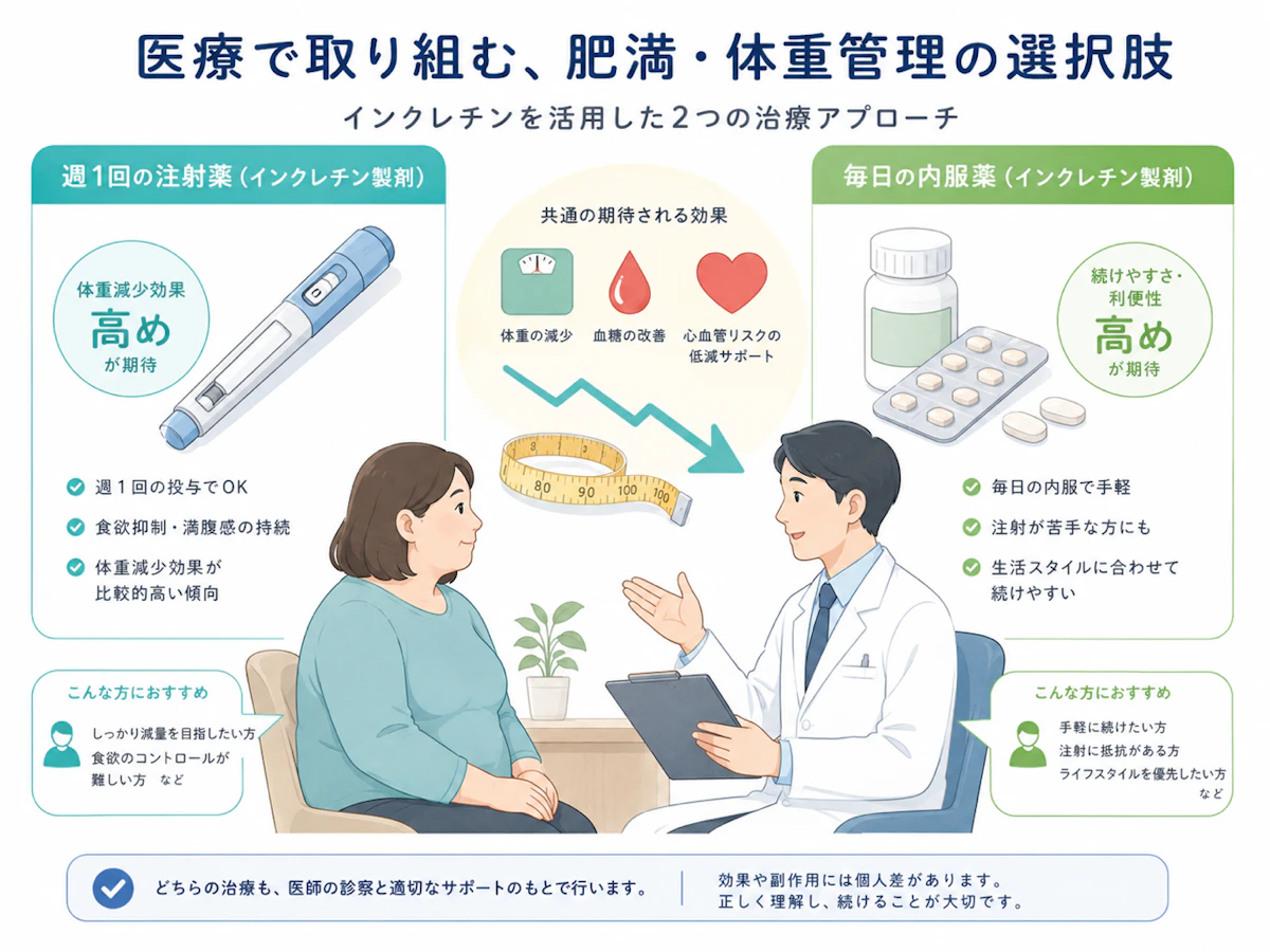肥満治療は“我慢”だけではない時代へ