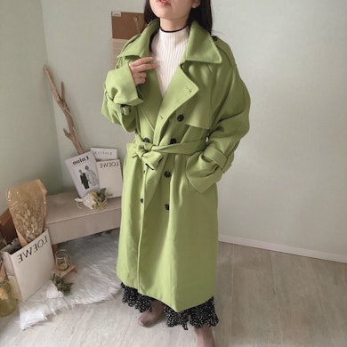 今年は韓国っぽいカラーコートが可愛い！ | COLEMOA
