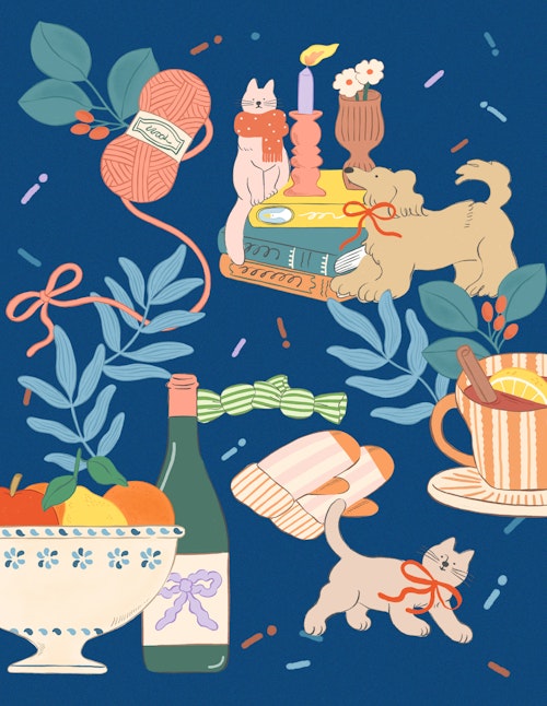 「LaQua Winter」イラストレーション原画