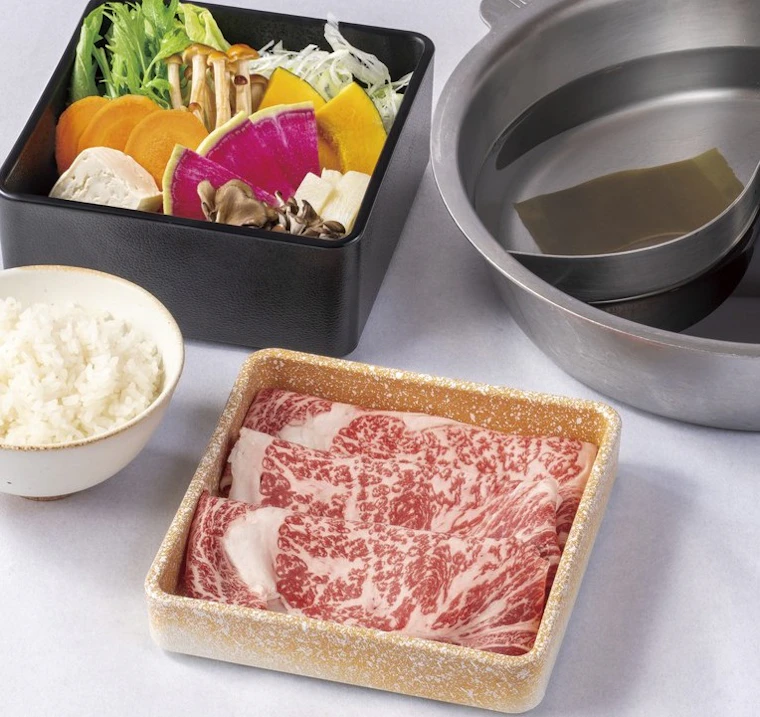 黒毛和牛リブロースしゃぶセット