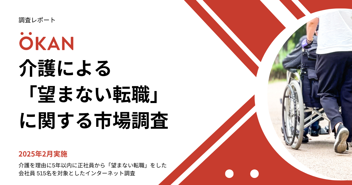 【調査レポート】 介護による「望まない転職」に関する市場調査
