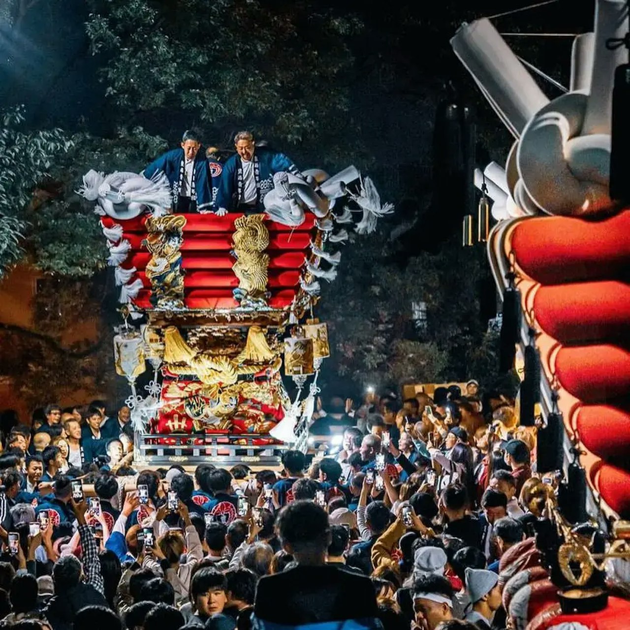 豊浦の祭りの風景 4