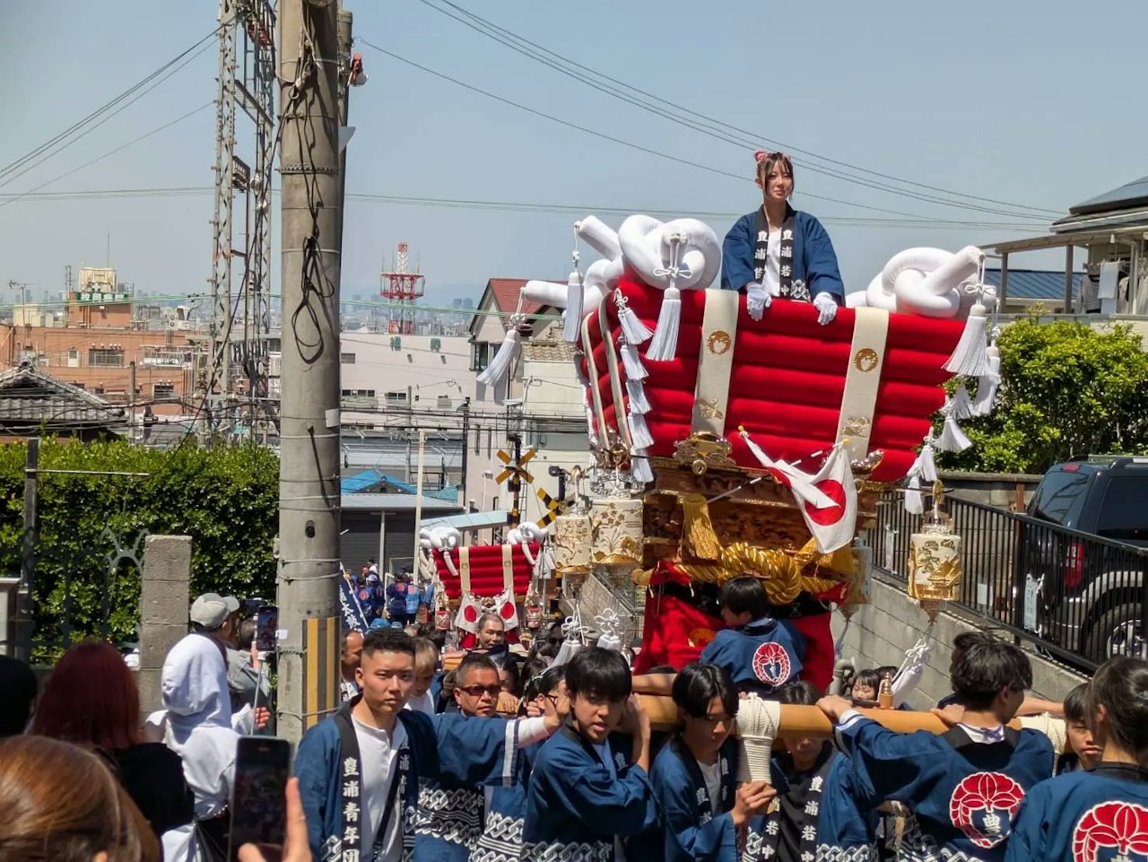 豊浦の祭りの風景 5