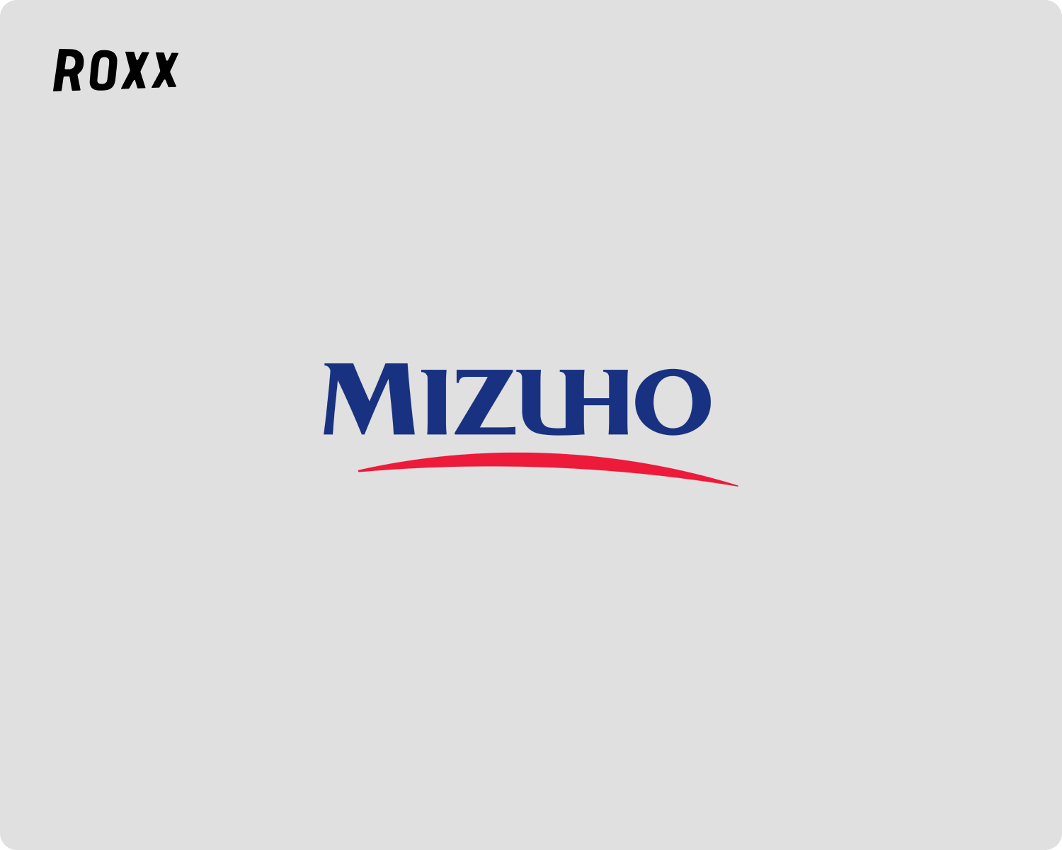 ROXXがみずほ銀行主催 「Mizuho Innovation Award」を受賞