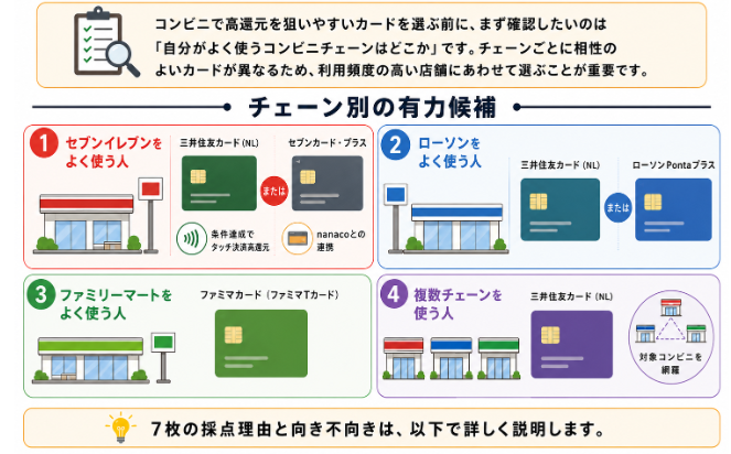 コンビニカードの説明画像