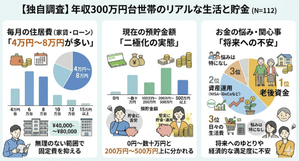 年収300万円台のリアル