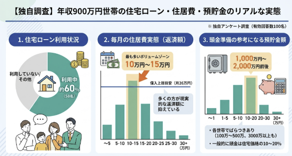 年収900万世帯の住宅ローンの実態