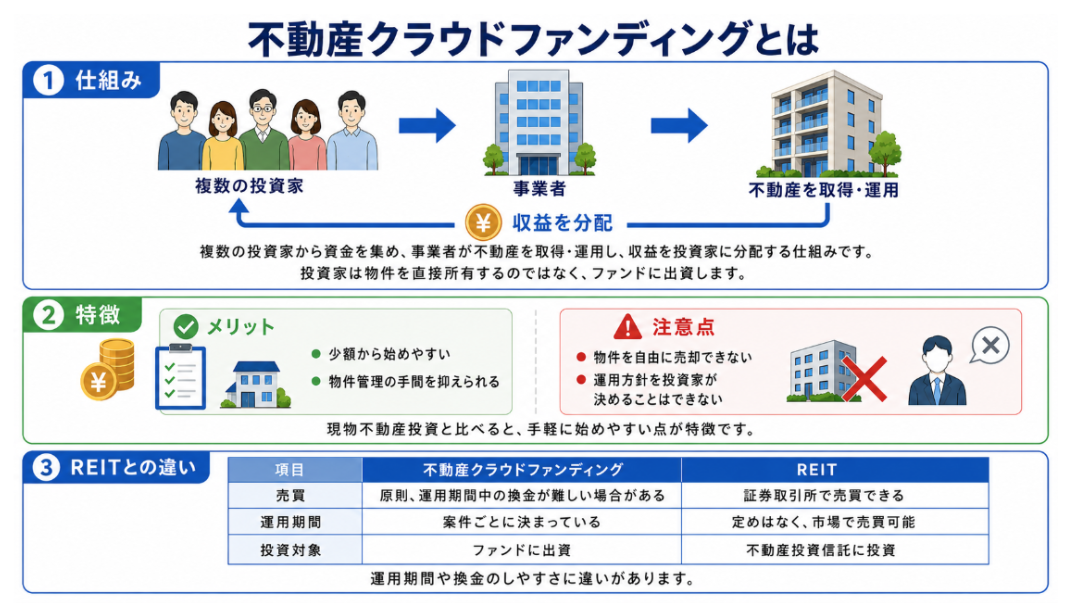 不動産クラウドファンディングとは