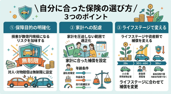 自分に合った保険の選び方