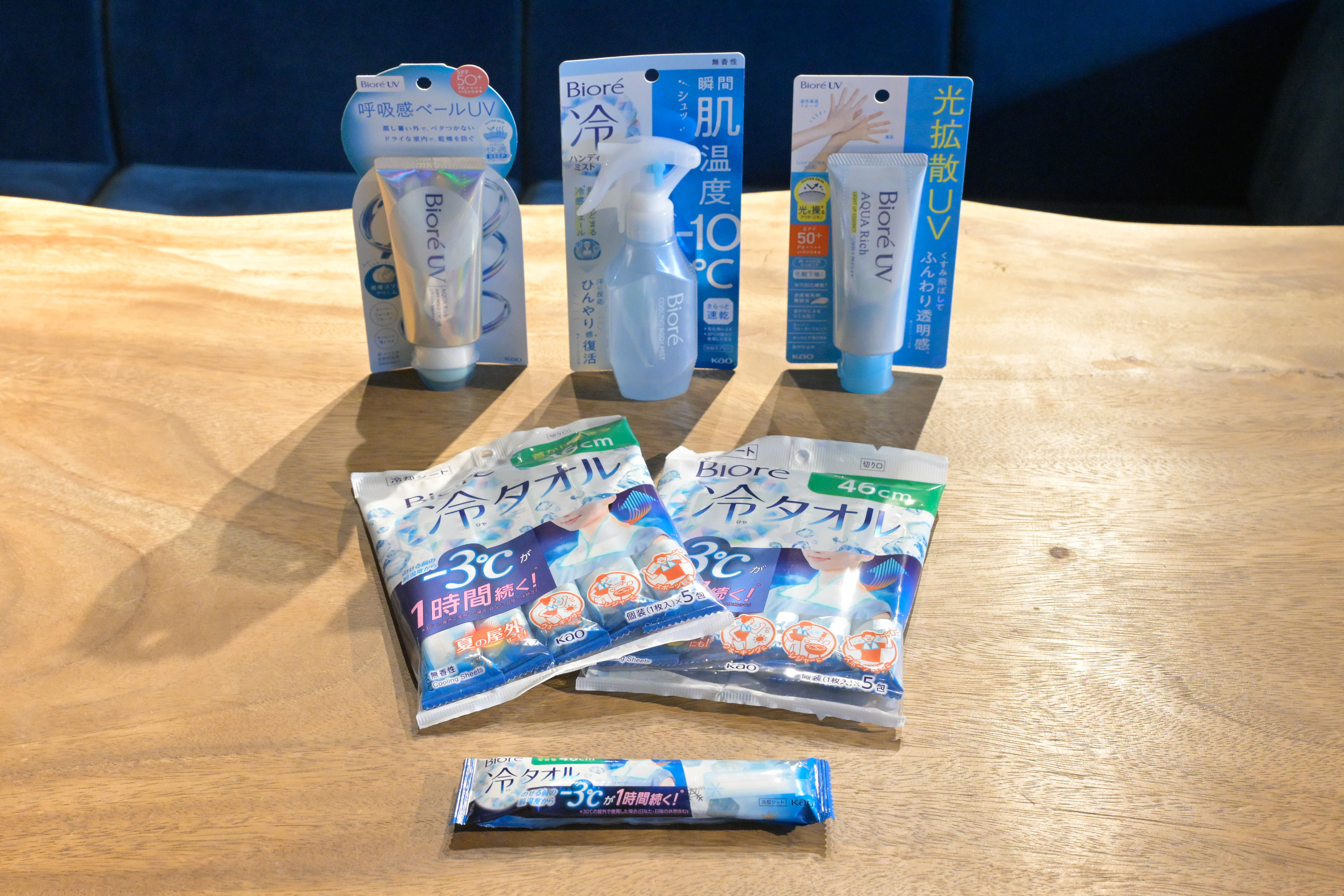 夏には欠かせないビオレのアイテム