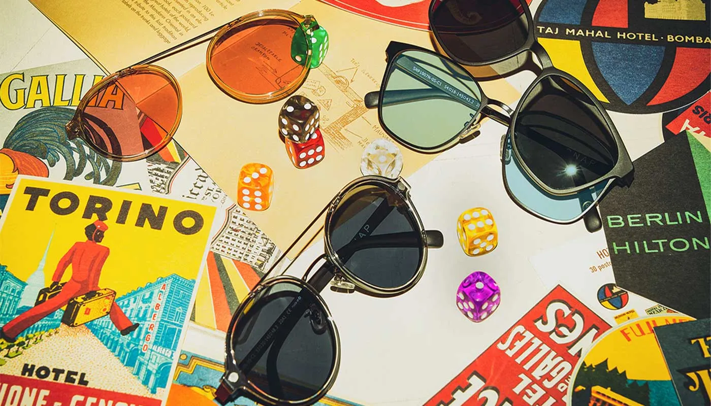 メガネのカラーレンズってどんな特徴や効果があるの？選び方は？