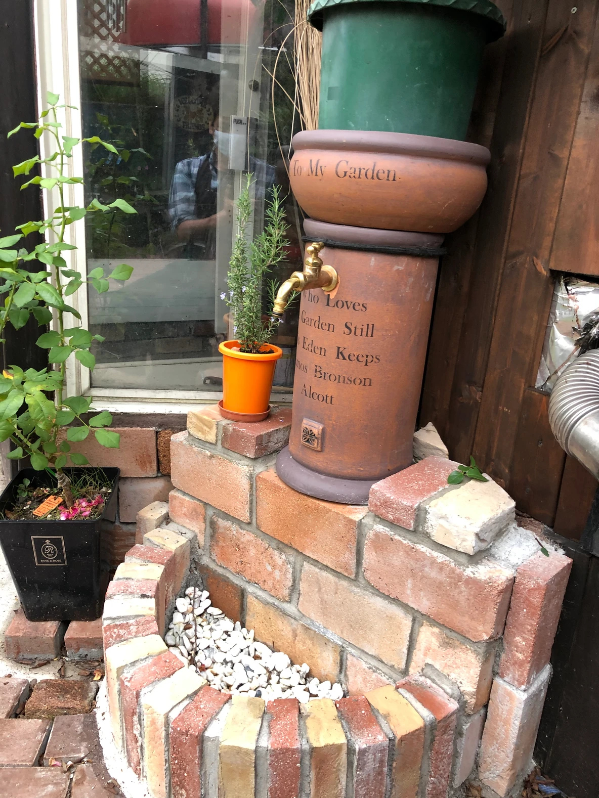手洗い新設の写真