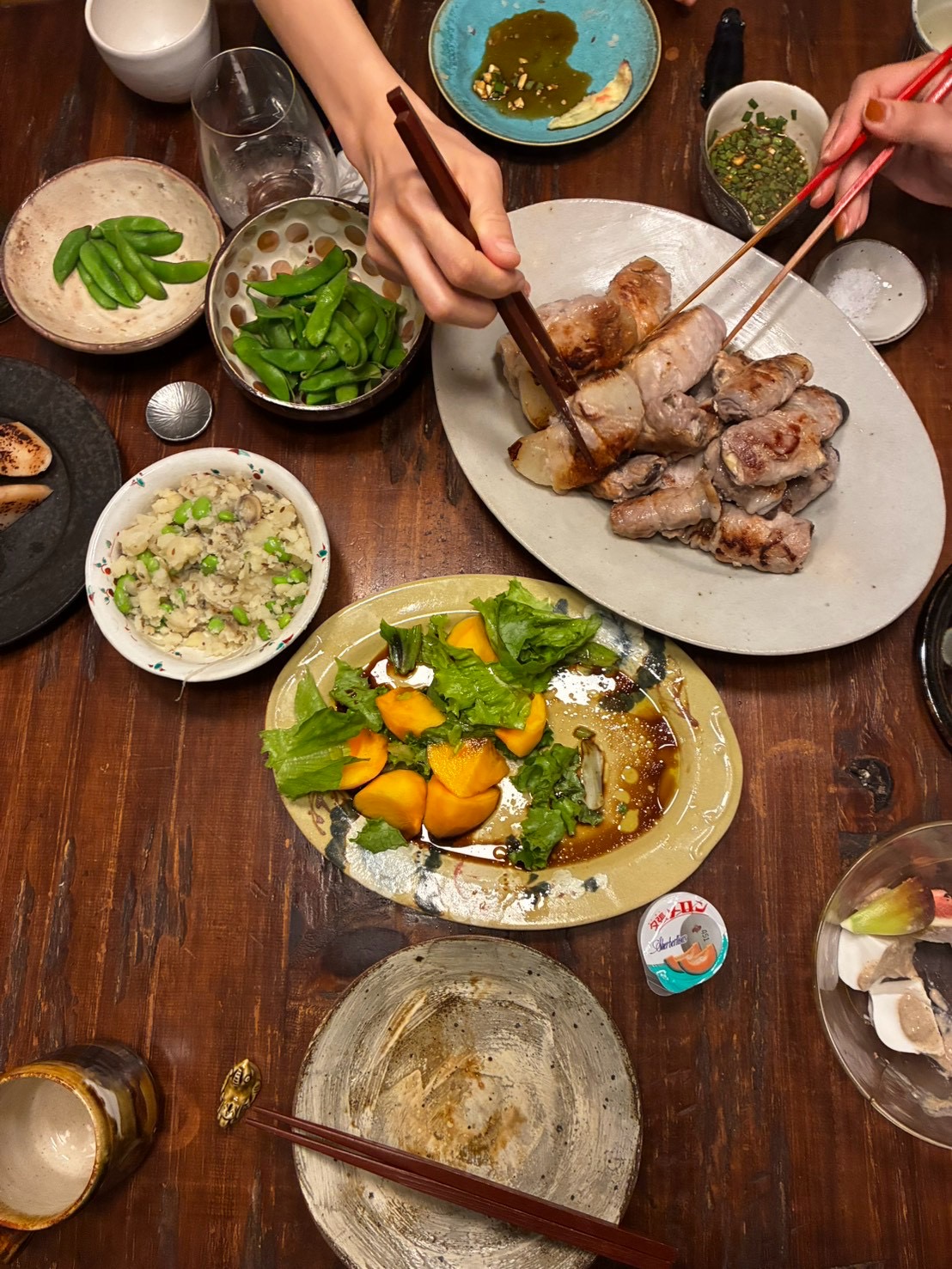 秋のごちそうを食べてもらう会