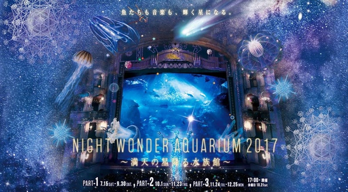 新江ノ島水族館 Night Wonder Aquarium 2017