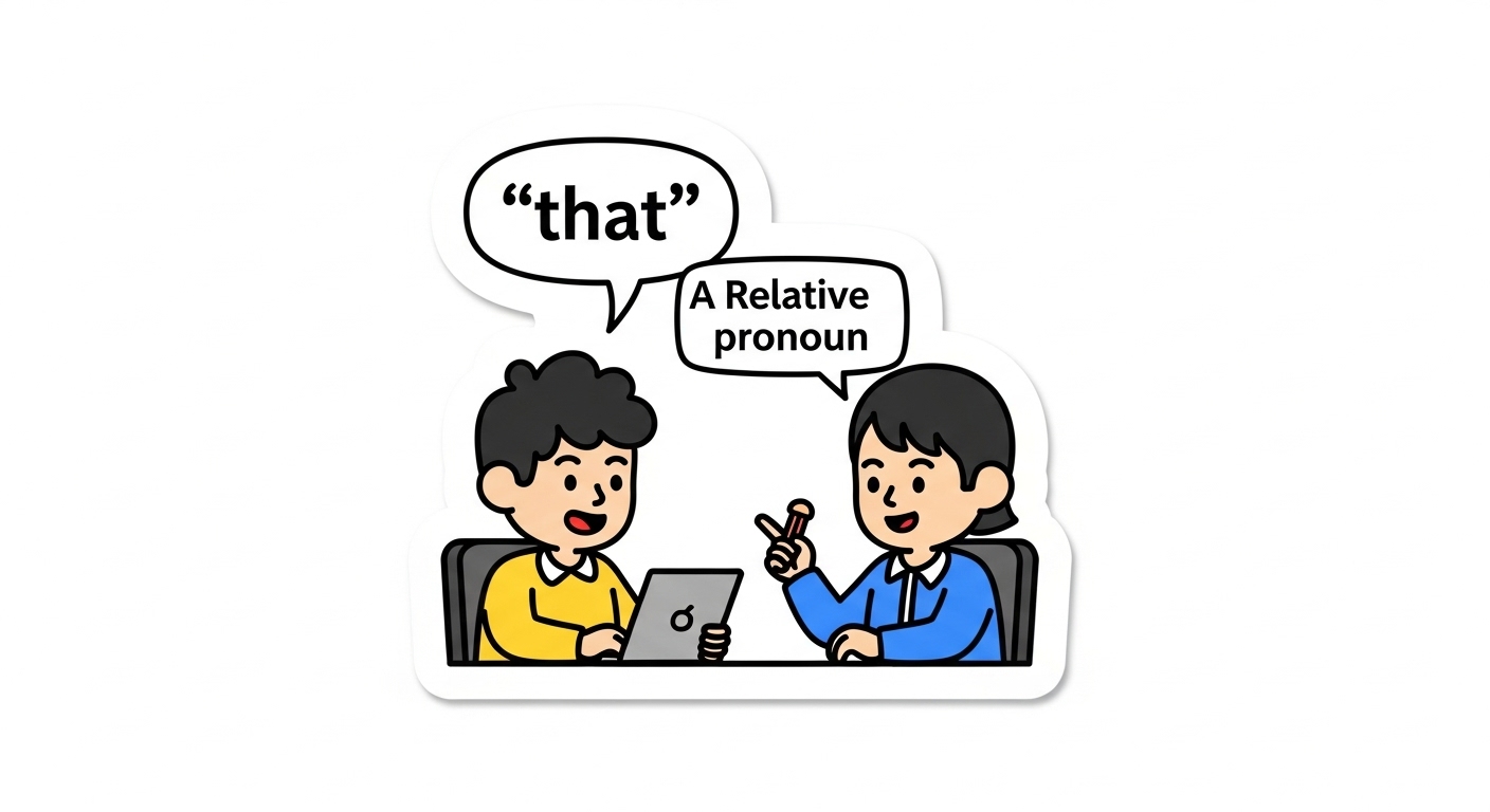 【英文法】"that" の4つの使い方を完全解説!接続詞?関係代名詞?見分け方もスッキリ理解