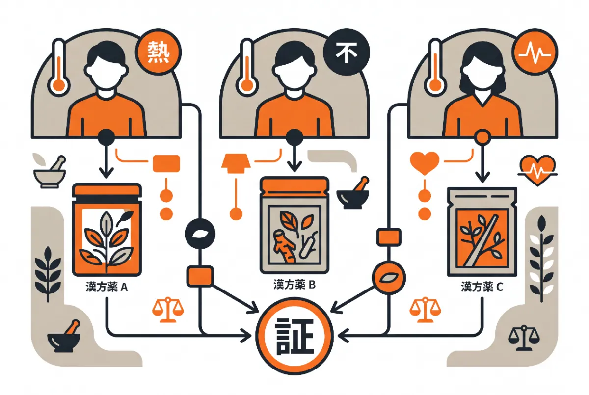 漢方薬の処方は証