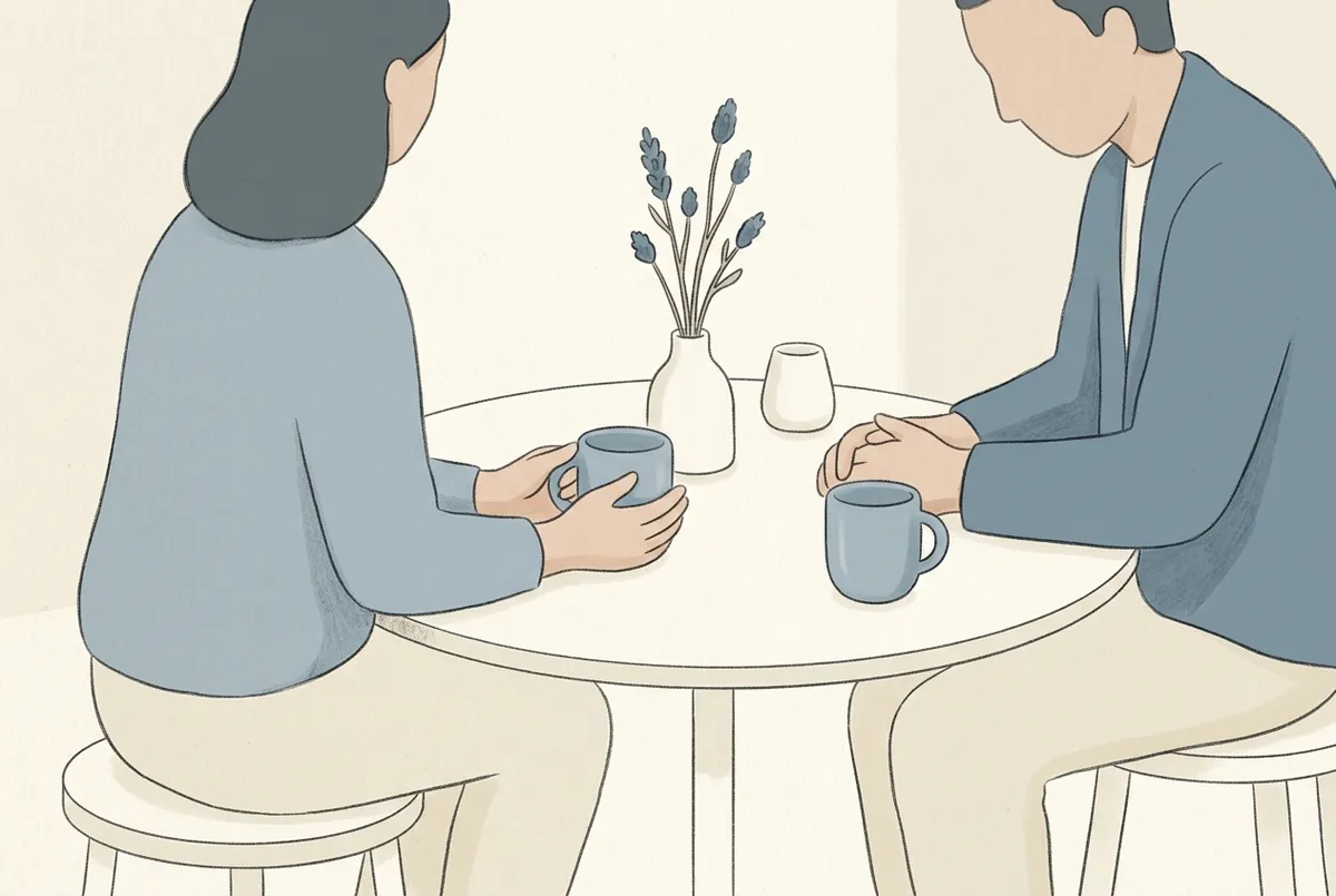 パートナーや身近な人との話し方を決めておく