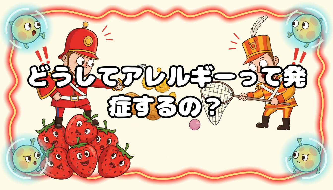 どうしてアレルギーって発症するの?