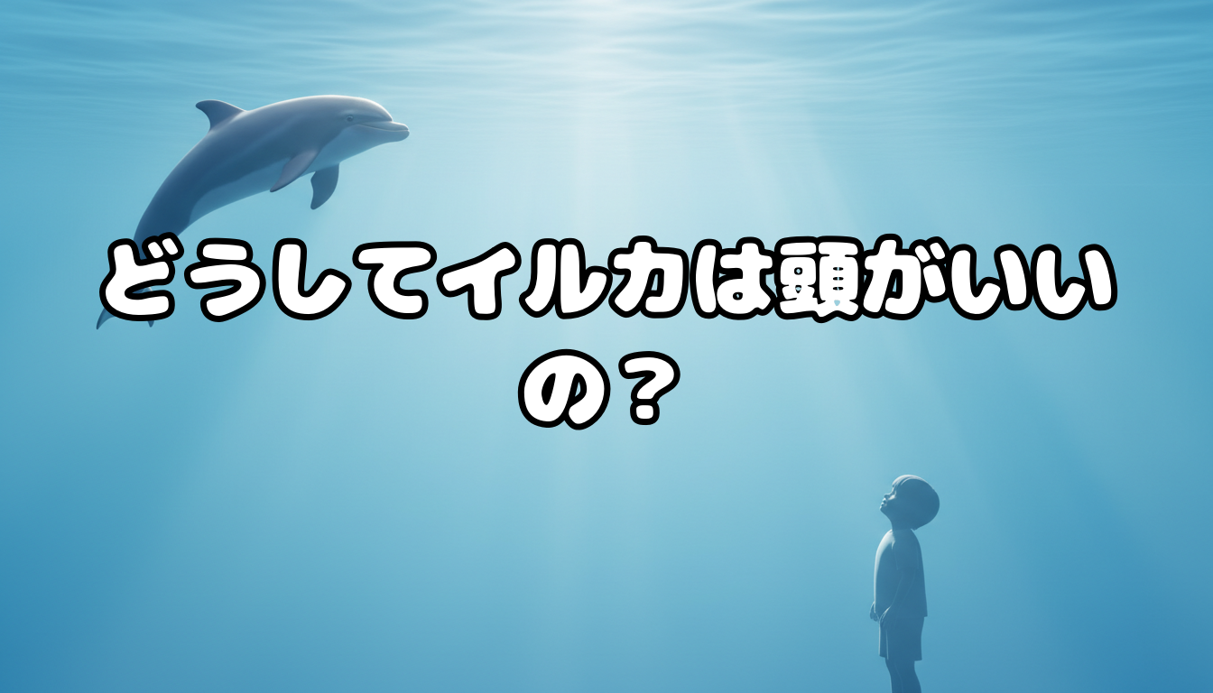 どうしてイルカは頭がいいの?