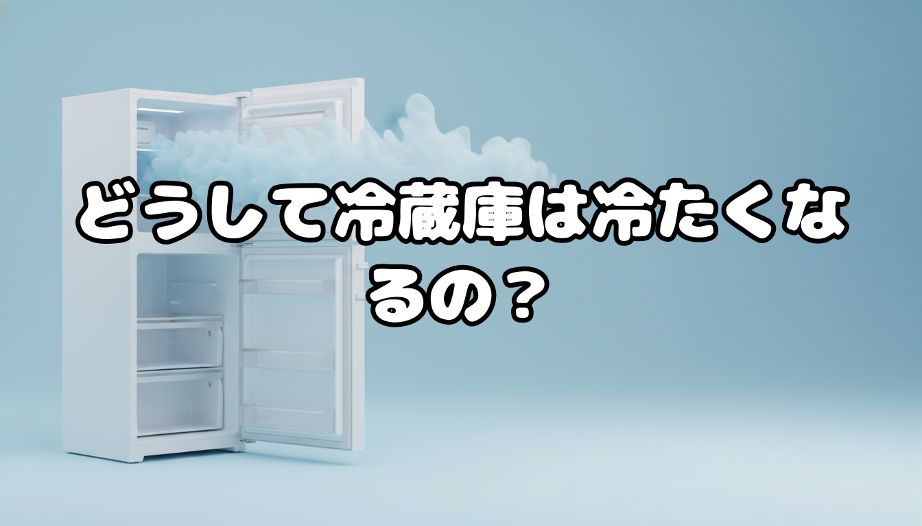 どうして冷蔵庫は冷たくなるの?