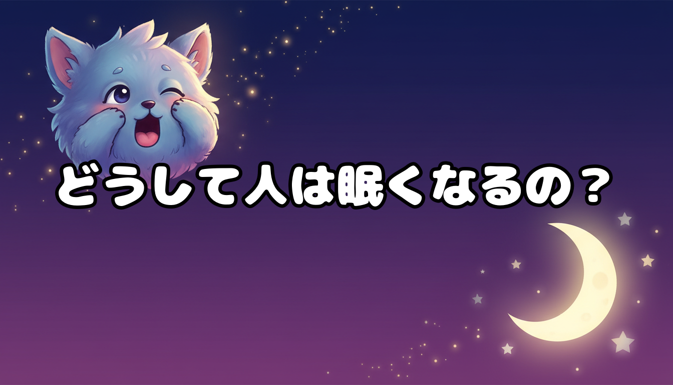 どうして人は眠くなるの?