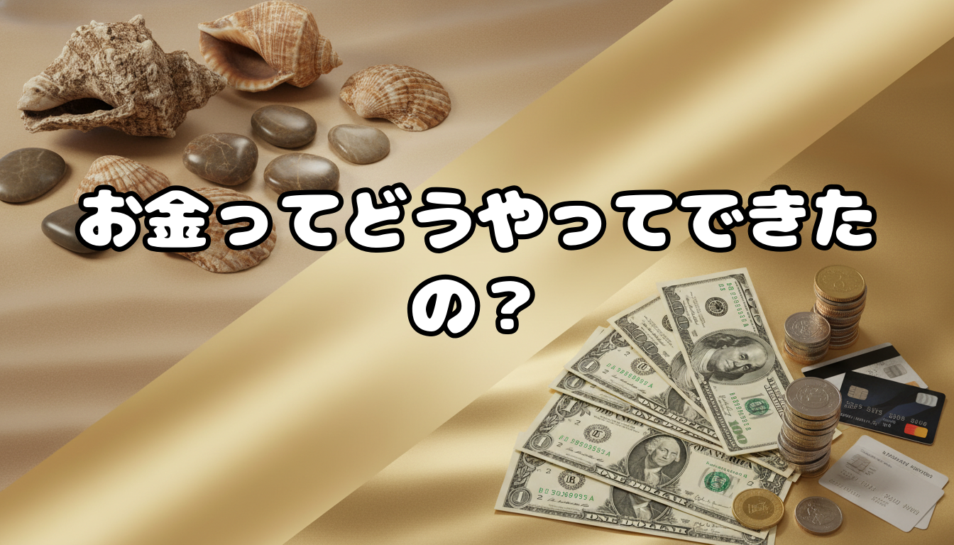 お金ってどうやってできたの?