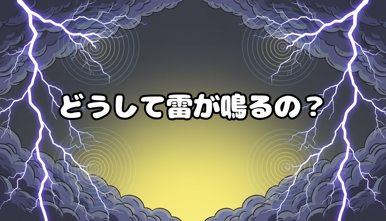 どうして雷が鳴るの?