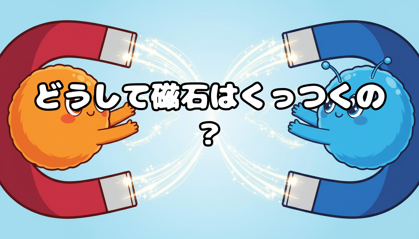 どうして磁石はくっつくの?