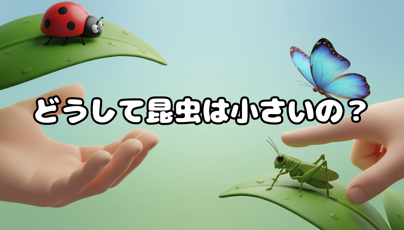 どうして昆虫は小さいの?