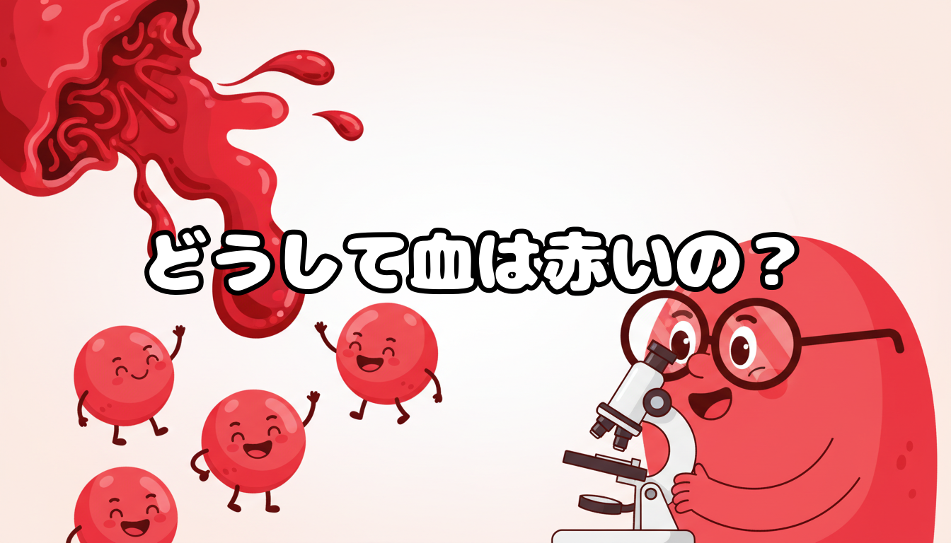 どうして血は赤いの?