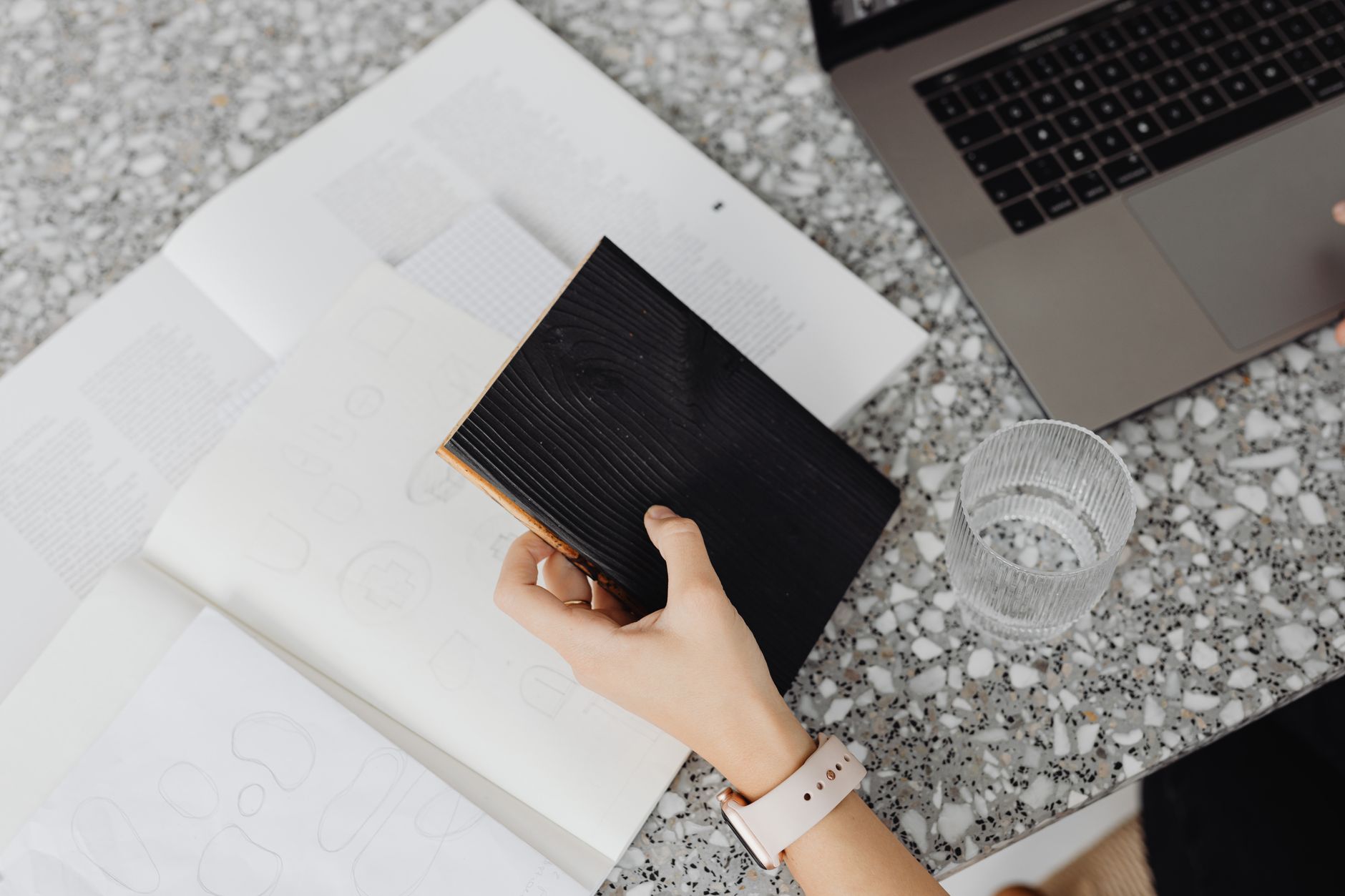 business person editing pdf