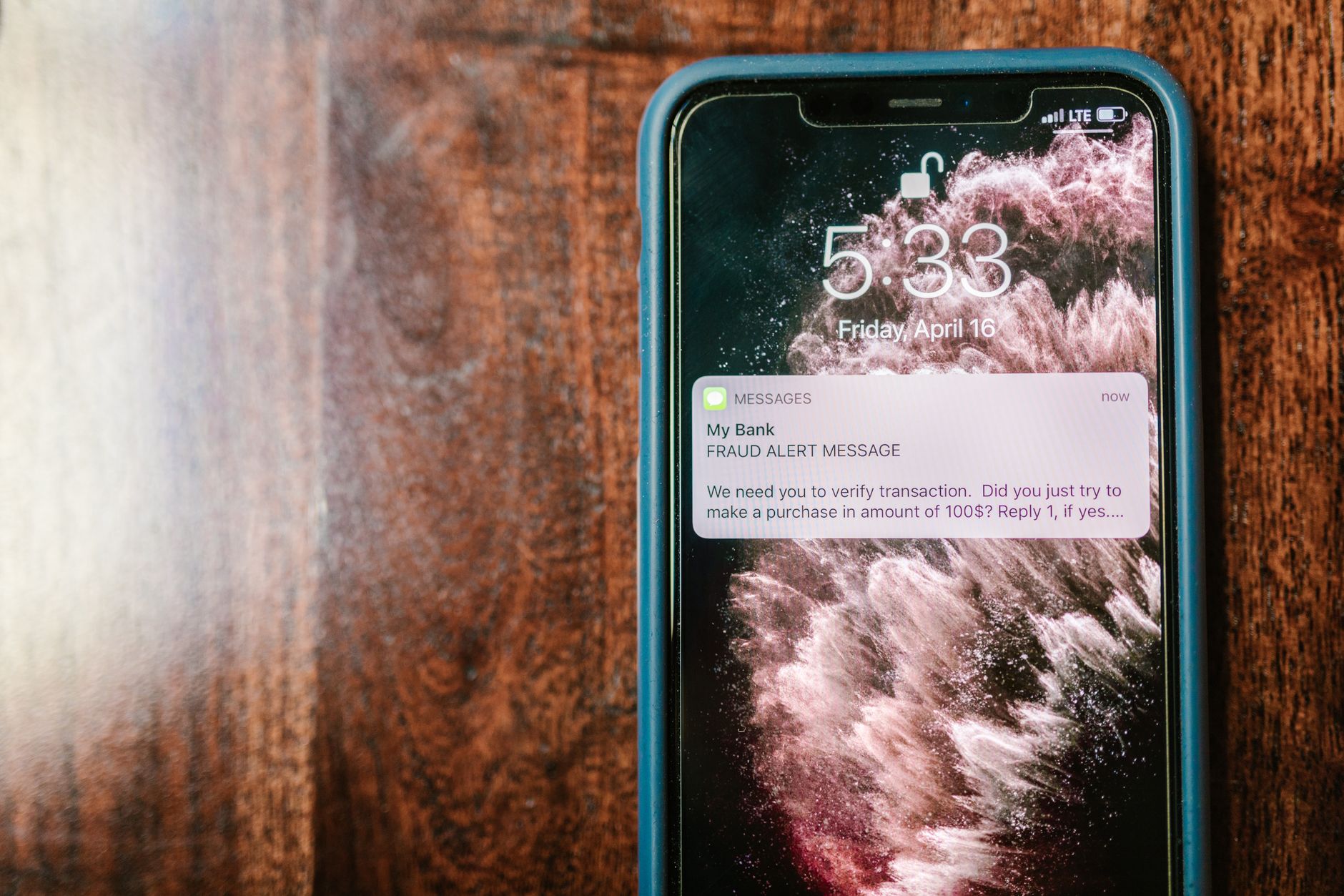 smartphone security phishing scam