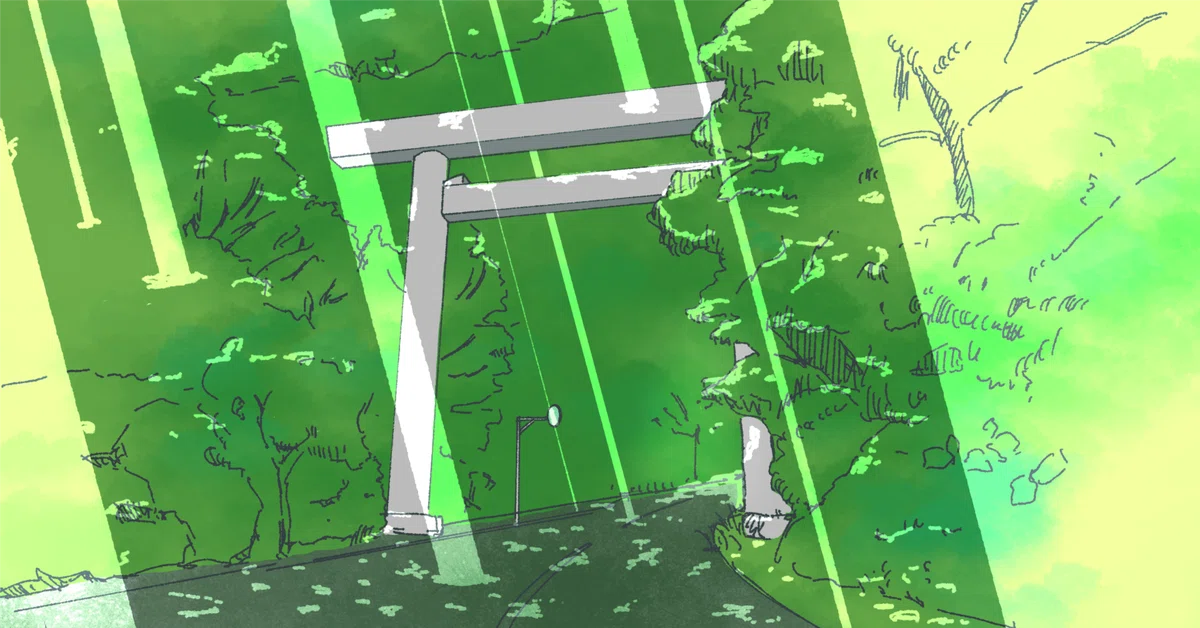 高さ22mの『大鳥居』