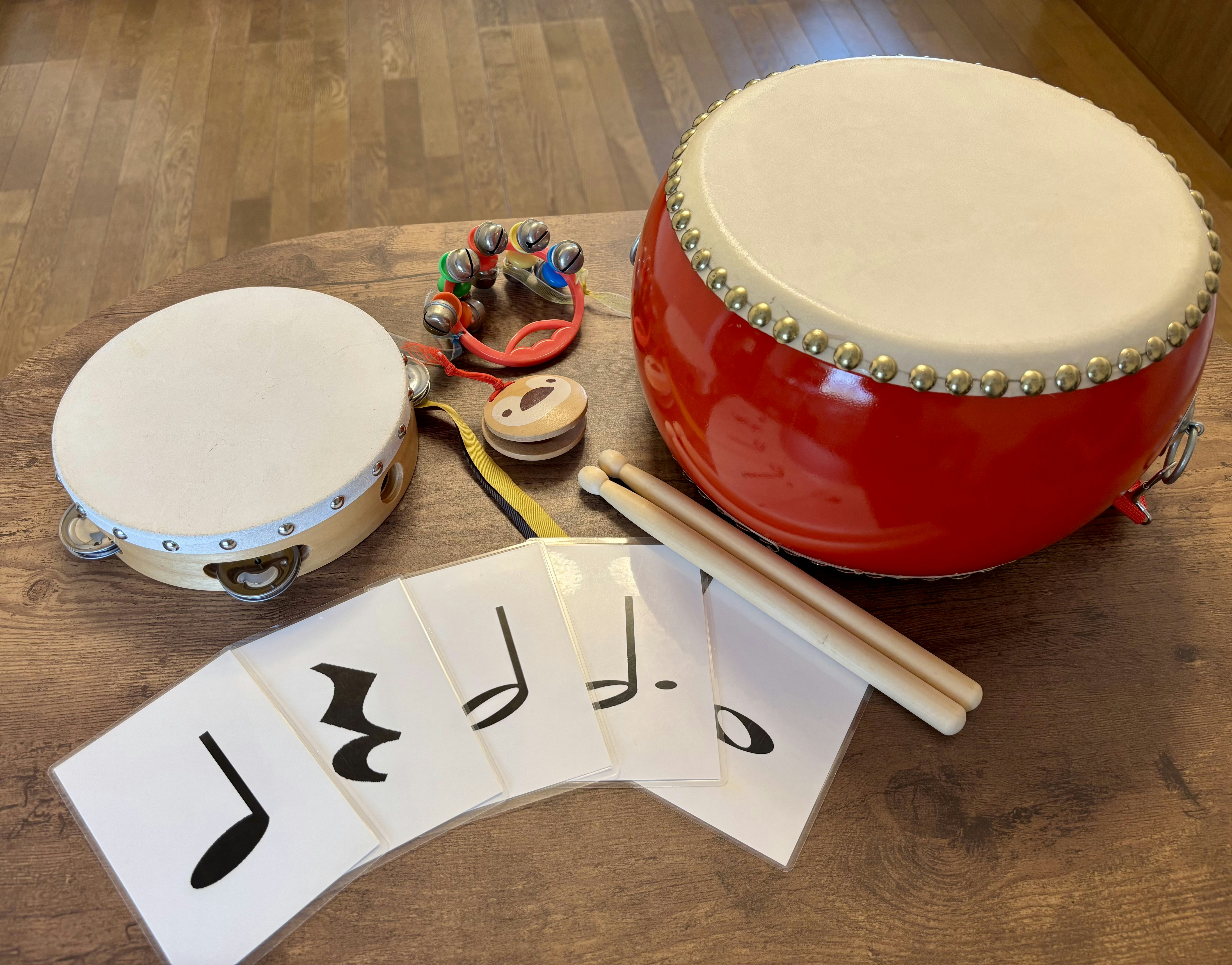 楽しくリズム打ち🥁