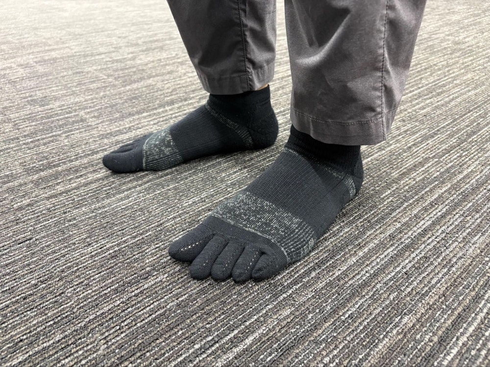 トレイルソックス ウールナイロン5本指ショート