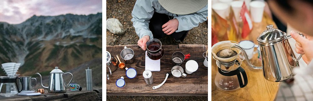 山で飲むために、とことん考えたコーヒーです