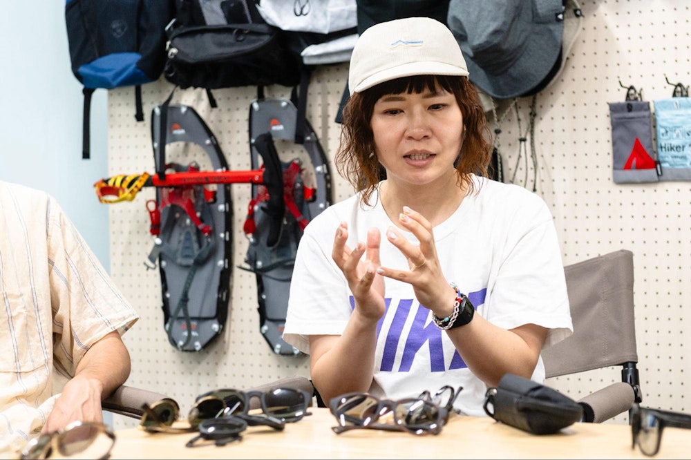 【スタッフ座談会】サングラス迷子だった私たちが、山でたどり着いた一本。