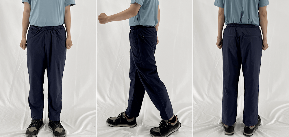 サイズ選びに迷ったら。YAMAP別注ヒュッテパンツ スタッフ着用画像集