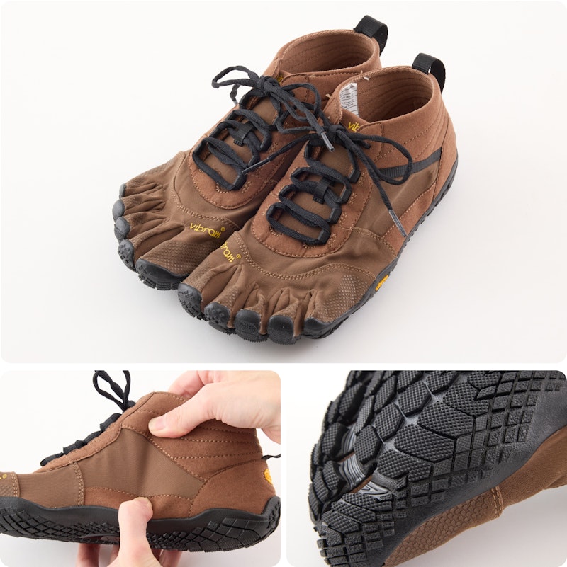 大地を感じるトレッキングシューズ Vibram FiveFingers V-トレック 